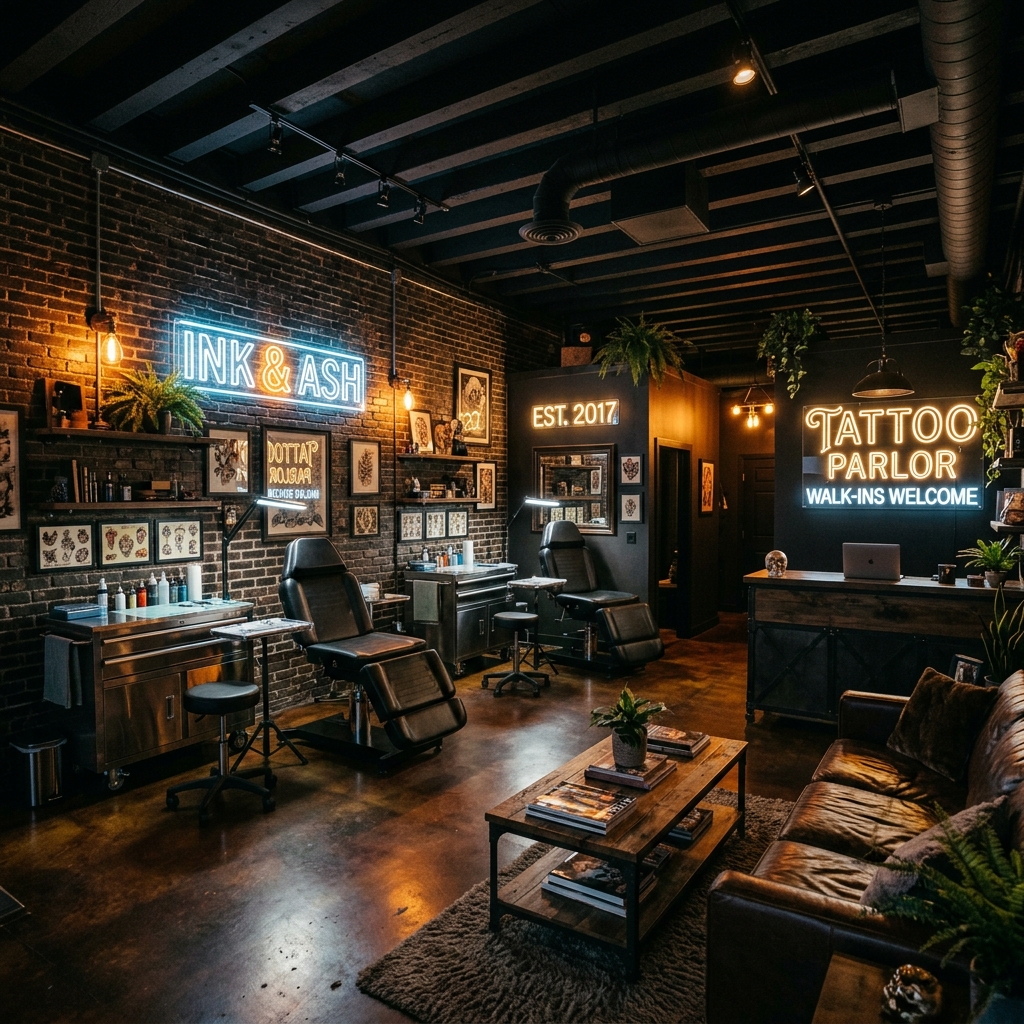 Golden Ink stüdyo iç mekan